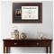 ArtToFrames 11x14 inch Diploma Frame with 6" x 8" Inch Image Opening - Framed with Black and Gold Mats, Comes with Regular Acrylic and Sawtooth Hanger for Wall Hanging (DT-11x14)